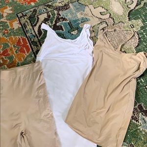 Lot of 3-2 slips 1 biker short Yummie  Tummie  lg